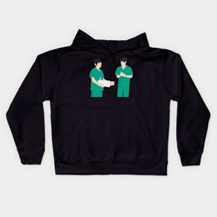 Hospital Playlist Kids Hoodie